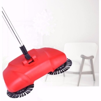 Zover Magic Stainless Steel Sweeping Machine Hand Push Type MagicBroom Sweeper Floor Dustpan Vacuum Cleaning Tool For Home With FREEPortable Car Vacuum Cleaner (Blue) July 2018 - 2 Zover Magic Stainless Steel Sweeping Machine Hand Push Type MagicBroom Sweeper Floor Dustpan Vacuum Cleaning Tool For Home with FREEPortable Car Vacuum Cleaner (Blue) - 2