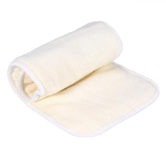 1PC 5Layers Bamboo Reusable Baby Cloth Diaper Adult IncontinentNappy Liner Insert Pad - Intl June 2018 - 5 1PC 5Layers Bamboo Reusable Baby Cloth Diaper Adult IncontinentNappy Liner Insert Pad - intl - 5