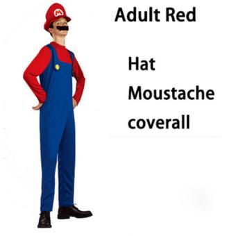 (1Set Adult Size L 175-185CM-Green)Funy Cosplay Party Dress Up Super Mario Adult Halloween Costumes For Men Women - Intl June 2018 - 5 (1Set Adult Size L 175-185CM-Green)Funy Cosplay Party Dress Up Super Mario Adult Halloween Costumes for Men Women - intl - 5