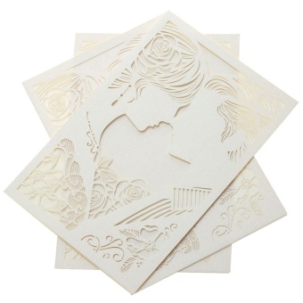 20pcs Romantic Laser Cut Wedding Invitation Card Bride Groom Carved Pattern Wedding Card Hollow Out Wedding Banquet Party Favor June 2018 - 2 20pcs Romantic Laser Cut Wedding Invitation Card Bride Groom Carved Pattern Wedding Card Hollow Out Wedding Banquet Party Favor - 2