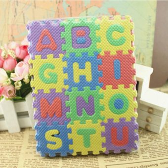 36 Pcs Baby Kids Alphanumeric Educational Puzzle Blocks Infant PlayMat Child Toy Gifts - Intl April 2018 - 4 36 pcs Baby Kids Alphanumeric Educational Puzzle Blocks Infant PlayMat Child Toy Gifts - intl - 4