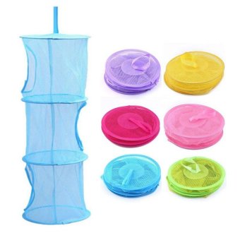4ever 2pcs 3 Shelf Hanging Storage Net Kids Toy Organizer BagBedroom Wall Door Closet - Intl July 2018 - 5 4ever 2pcs 3 Shelf Hanging Storage Net Kids Toy Organizer BagBedroom Wall Door Closet - intl - 5