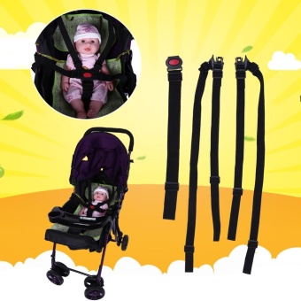 5 Point Harness Adjustable Baby Stroller Safety Strap Pram Seat Belt - Intl June 2018 - 5 5 Point Harness Adjustable Baby Stroller Safety Strap Pram Seat Belt - intl - 5