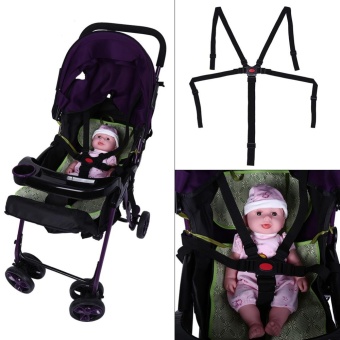 5 Point Harness Adjustable Baby Stroller Safety Strap Pram Seat Belt - Intl June 2018 - 2 5 Point Harness Adjustable Baby Stroller Safety Strap Pram Seat Belt - intl - 2