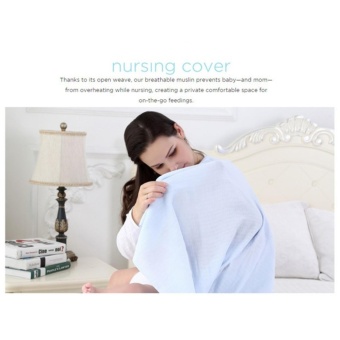 6 In 1 Multifunctional Organic Bamboo Muslin Swaddle Blanket Cottontowel Burp Baby Wrap Nursing Cover 120x120cm June 2018 - 4 6 in 1 Multifunctional Organic Bamboo Muslin Swaddle Blanket cottontowel burp baby wrap nursing cover 120x120cm - 4