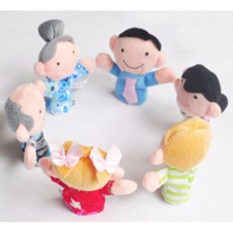6pcs/lot 7cm Lovely Family Finger Puppets Cloth Baby EducationalHand Story Plush Doll Toys For Kids Gifts - Intl June 2018 - 2 6pcs/lot 7cm Lovely Family Finger Puppets Cloth Baby EducationalHand Story Plush Doll Toys For Kids Gifts - intl - 2