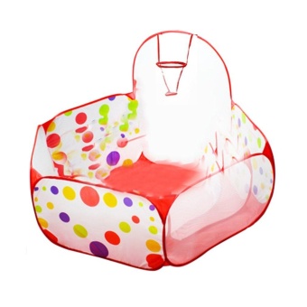 Allwin Polka Dot Pattern Foldable Kids Play House Tent Outdoor&Indoor Basketball Tent Multicolor - Intl June 2018 - 4 Allwin Polka Dot Pattern Foldable Kids Play House Tent Outdoor&Indoor Basketball Tent Multicolor - intl - 4