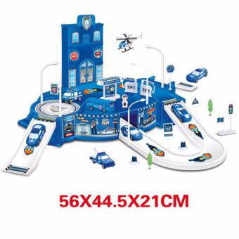 Assembly Rail Car Park Toy Puzzle Toy Police Parking Lot Puzzle With Two Police Cars Educational Toys Nice Birthday Gift July 2018 - 5 Assembly Rail Car Park Toy Puzzle Toy Police Parking Lot Puzzle with Two Police Cars Educational Toys Nice Birthday Gift - 5