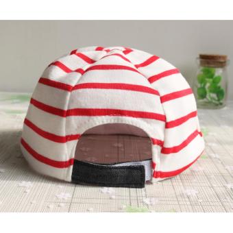 Baby Boys Girls Striped Anchor Lucky Hat Infant Newborn Kids Cap - Intl June 2018 - 5 Baby Boys Girls Striped Anchor Lucky Hat Infant Newborn Kids Cap - intl - 5