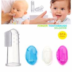 Baby Finger Toothbrush/Oral Massager (Clear)