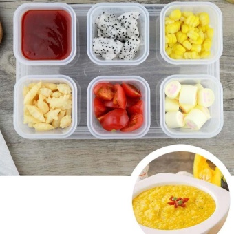 Baby Food Storage Container, Baby Food Freezer Tray With Lid,4x120ML BPA Free, Perfect For Homemade Baby Food, Vegetable &Fruit Purees And Milk - Intl June 2018 - 5 Baby Food Storage Container, Baby Food Freezer Tray with Lid,4x120ML BPA Free, Perfect For Homemade Baby Food, Vegetable &Fruit Purees and Milk - intl - 5