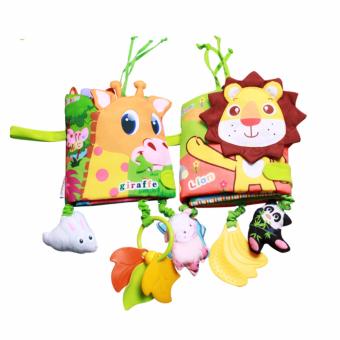 Baby Funny Mobile Cloth Book Educational Animal Crib Bed AroundToys(Lion) - Intl April 2018 - 3 Baby Funny Mobile Cloth Book Educational Animal Crib Bed AroundToys(Lion) - intl - 3