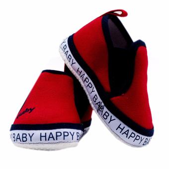 BABY STEPS Happy Baby Boy Shoes (Red) June 2018 - 3 BABY STEPS Happy Baby Boy Shoes (Red) - 3