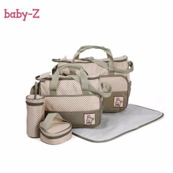 Baby-Z 5-in-1 Multifunction Baby Diaper Bags (Khaki) June 2018 - 2 Baby-Z 5-in-1 Multifunction Baby Diaper Bags (Khaki) - 2