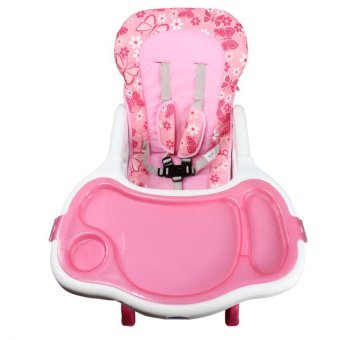 Bestbaby 3 In 1 Adjustable Multi-function Baby Feeding TrayHighchair Rocking Chair(Pink) June 2018 - 5 Bestbaby 3 in 1 Adjustable Multi-function Baby Feeding TrayHighchair Rocking Chair(Pink) - 5