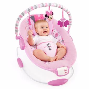 Bright Starts Minnie Mouse Precious Petals Bouncer June 2018 - 2 Bright Starts Minnie Mouse Precious Petals Bouncer - 2