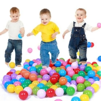 Children 200pcs Swim Colorful Soft Plastic Ocean Ball(color Random)- Intl June 2018 - 4 Children 200pcs Swim Colorful Soft Plastic Ocean Ball(color random)- intl - 4