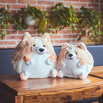 Corgi Dog Pillow Stuffed With Stuffed Toys Birthday Present Plush Soft Toy 20CM - Intl June 2018 - 2 Corgi Dog Pillow Stuffed with Stuffed Toys Birthday Present Plush Soft Toy 20CM - intl - 2