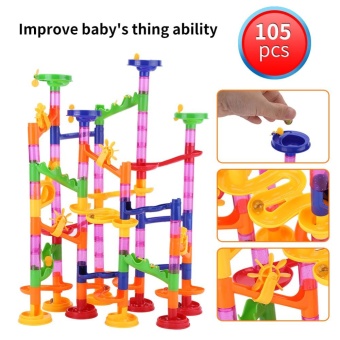 DIY Construction Marble Race Run Maze Balls Track Building BabyGift Educational Toy - Intl June 2018 - 4 DIY Construction Marble Race Run Maze Balls Track Building BabyGift Educational Toy - intl - 4