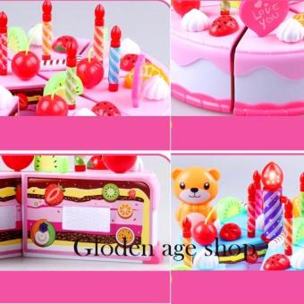 DIY Cutting Fruit Birthday Cake Food Play Toy Set For Kids Children Babies June 2018 - 4 DIY Cutting Fruit Birthday Cake Food Play Toy Set for Kids Children Babies - 4