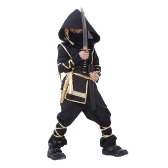 EOZY Classic Halloween Costumes Cosplay Costume Martial Arts Ninja Costumes For Kids Fancy Party Decoration -XL (Black) - Intl April 2018 - 3 EOZY Classic Halloween Costumes Cosplay Costume Martial Arts Ninja Costumes For Kids Fancy Party Decoration -XL (Black) - Intl - 3