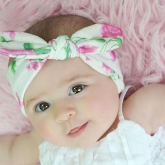 EsoGoal Baby Girls Elastic Turban Rabbit Ear Headbands Head Wrap (4Pcs) - Intl May 2018 - 3 EsoGoal Baby Girls Elastic Turban Rabbit Ear Headbands Head Wrap (4Pcs) - intl - 3
