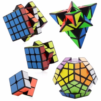 EverSpeed 2x2, 3x3, 4x4, Pyraminx, Megaminx Speed Rubik's CubeBundle Set Black Body June 2018 - 2 EverSpeed 2x2, 3x3, 4x4, Pyraminx, Megaminx Speed Rubik's CubeBundle Set Black Body - 2