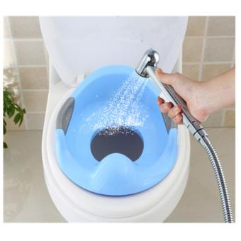 Fengsheng Kids Toilet Seat Soft Cushion Seat With Handles CutePatterns Plastic Toilet Cover For Children Blue - Intl June 2018 - 2 Fengsheng Kids Toilet Seat Soft Cushion Seat with Handles CutePatterns Plastic Toilet Cover for Children Blue - intl - 2