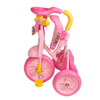 Foldable Children's Tricycle With Squeaky Horn (Pink) June 2018 - 2 Foldable Children's Tricycle with Squeaky Horn (Pink) - 2