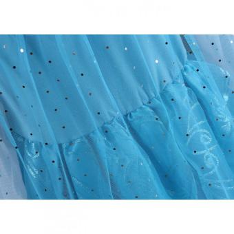 Girls Princess Dress With Crown For Children Girls Birthday Party Dress June 2018 - 5 Girls Princess Dress with crown for Children Girls Birthday party dress - 5
