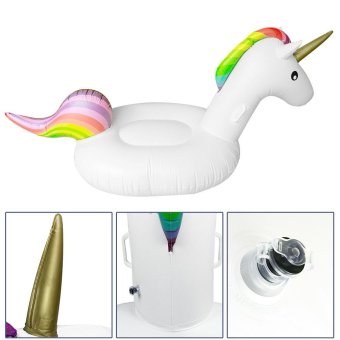 Good Service Summer Giant Inflatable Unicorn Water Float Raft Sea Swim Pool Lounger Beach - Intl June 2018 - 5 Good Service Summer Giant Inflatable Unicorn Water Float Raft Sea Swim Pool Lounger Beach - intl - 5