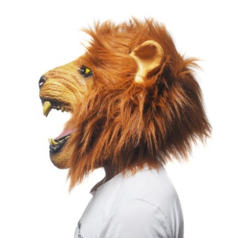 Halloween Props Adult Angry Lion Head Masks Animal Full LatexMasquerade Birthday Party Rubber Silicone Face Mask Fancy Dress June 2018 - 2 Halloween Props Adult Angry Lion Head Masks Animal Full LatexMasquerade Birthday Party Rubber Silicone Face Mask Fancy Dress - 2