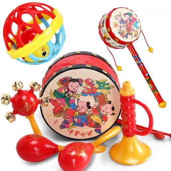 Hand educational children's children's music drum