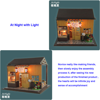 Japanese Sushi Bar DIY Doll House Wooden - Intl June 2018 - 4 Japanese Sushi Bar DIY Doll House Wooden - Intl - 4