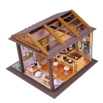 Japanese Sushi Bar DIY Doll House Wooden - Intl June 2018 - 3 Japanese Sushi Bar DIY Doll House Wooden - Intl - 3