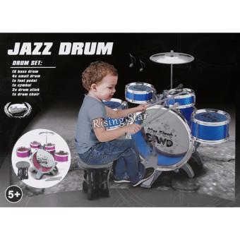 Jazz Drum Set With Chair Musical Toy Instrument For Kids NO. 4008E April 2018 - 5 Jazz Drum Set With Chair Musical Toy Instrument for Kids NO. 4008E - 5