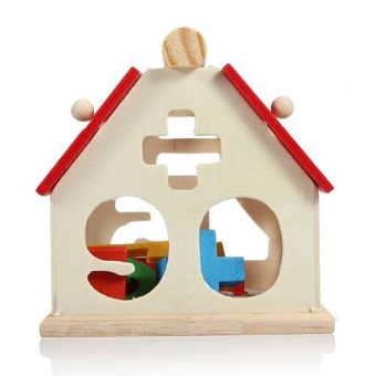 Kid Wooden Digital Number House Building Blocks EducationalIntellectual Toy May 2018 - 3 Kid Wooden Digital Number House Building Blocks EducationalIntellectual Toy - 3