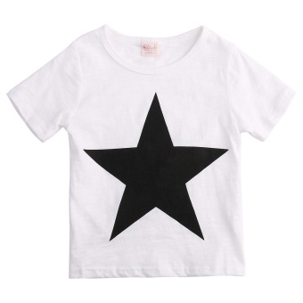 Kids Baby Boys Star T-shirt Tops Harem Pants Trousers Outfits Set Clothes June 2018 - 3 Kids Baby Boys Star T-shirt Tops Harem Pants Trousers Outfits Set Clothes - 3