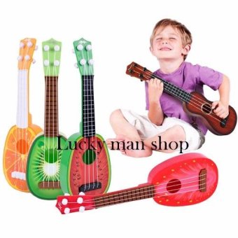 Lazada And USA Best Selling Musical Guitar Toys 4 String AcousticGuitar Toy For Kids Mini Fruit Guitars June 2018 - 2 lazada and USA best selling Musical Guitar Toys 4 String AcousticGuitar Toy for Kids Mini Fruit Guitars - 2