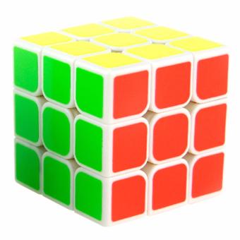 MoFang Jiaoshi MF3 3x3x3 Rubik's Cube Brain Teasers Speed Magic Cube Puzzles MF8803 White Body June 2018 - 3 MoFang Jiaoshi MF3 3x3x3 Rubik's Cube Brain Teasers Speed Magic Cube Puzzles MF8803 White Body - 3