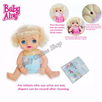 My Baby Alive Talking Doll Feed Poop And Change Diaper (Pink) June 2018 - 4 My Baby Alive Talking Doll Feed Poop And Change Diaper (Pink) - 4