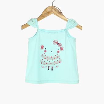 Nap Girls Sheep Pajama Set (Turquoise) June 2018 - 2 Nap Girls Sheep Pajama Set (Turquoise) - 2