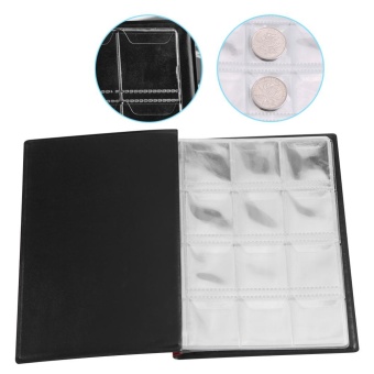 New 120 Pockets 10 Pages World Coin Storage Folder Album MoneyCollecting Holder Book Black - Intl June 2018 - 4 New 120 Pockets 10 Pages World Coin Storage Folder Album MoneyCollecting Holder Book Black - intl - 4
