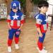 New Fashion Anime Style Baby Boy Sport Sets Suit Cartoon Captain America Hoodie Sweater + Pants Boys Clothes June 2018 - 5 New Fashion Anime Style Baby Boy Sport Sets Suit Cartoon Captain America Hoodie Sweater + pants boys Clothes - 5