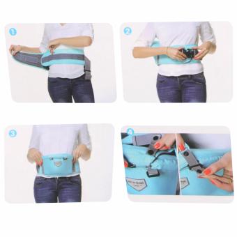 New One Baby Carrier Cotton Hooded Baby Backpack Hipseat 2 In 1Baby Sling (Light Blue) June 2018 - 4 New One Baby Carrier Cotton hooded Baby backpack Hipseat 2 in 1Baby Sling (Light Blue) - 4