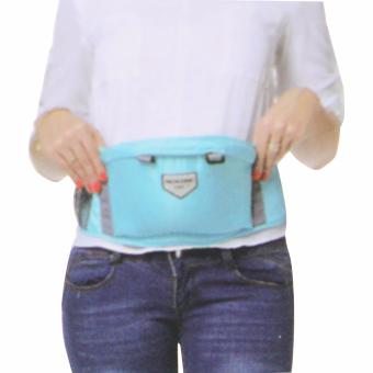 New One Baby Carrier Cotton Hooded Baby Backpack Hipseat 2 In 1Baby Sling (Light Blue) June 2018 - 2 New One Baby Carrier Cotton hooded Baby backpack Hipseat 2 in 1Baby Sling (Light Blue) - 2