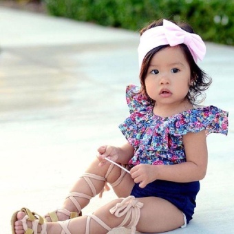 Newborn Kids Baby Girls Floral Off Shoulder Tops Shorts Outfits SetClothes 0-3T(18-24 Months) - Intl June 2018 - 3 Newborn Kids Baby Girls Floral Off Shoulder Tops Shorts Outfits SetClothes 0-3T(18-24 months) - intl - 3