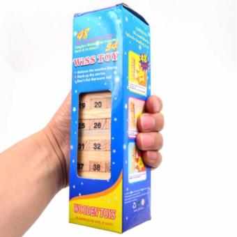 Phoebe's WISS Toy Wooden Plain Jenga (medium) 54 Blocks June 2018 - 2 Phoebe's WISS Toy Wooden Plain Jenga (medium) 54 blocks - 2