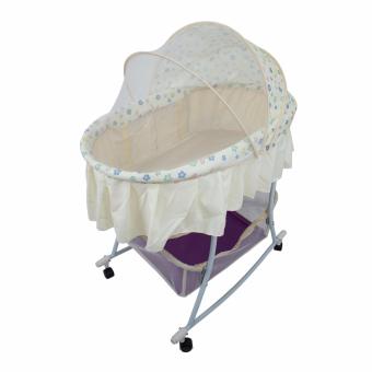 PHub WyonBaby Baby Cradle Bed Crib Rocker With Storage BasketYELLOW June 2018 - 2 PHub WyonBaby Baby Cradle Bed Crib Rocker with Storage BasketYELLOW - 2
