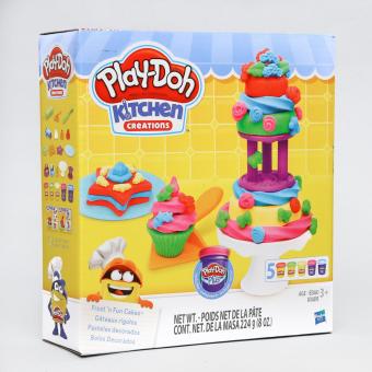 Play-Doh Kitchen Creations Frost In Fun Cakes June 2018 - 2 Play-Doh Kitchen Creations Frost In Fun Cakes - 2